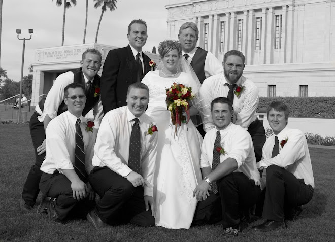 The Bride with Joshs Buds