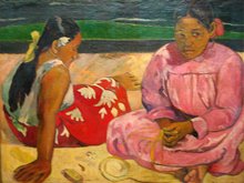  Mujeres en la playa - Gauguin