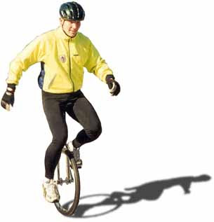 Person On Unicycle