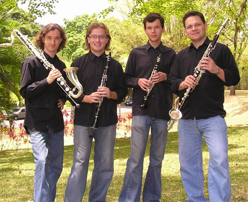 Cuarteto Colombiano de Clarinete en Bélgica