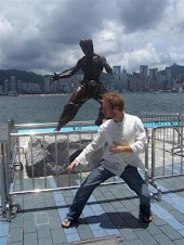 Bruce and I in Hong Kong