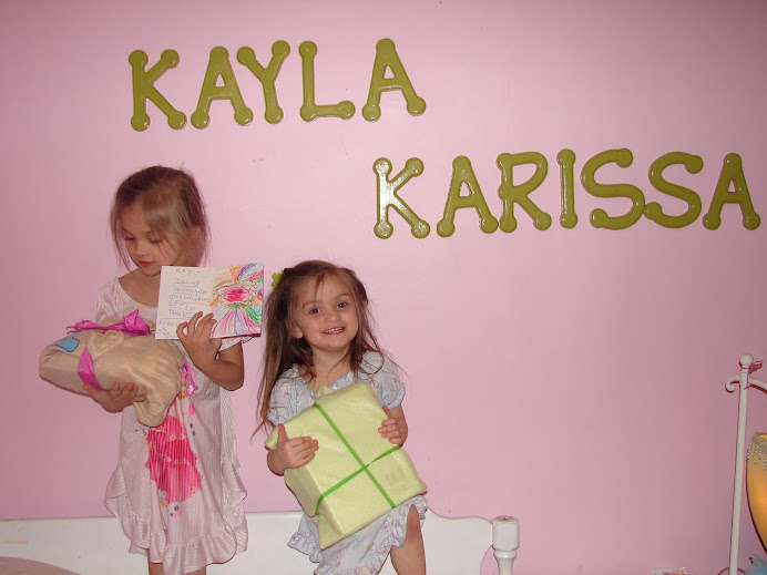 Kayla & Karissa's gifts