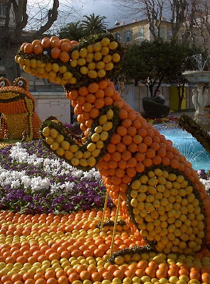 orange sculptures 022 Orange Fruit Creation