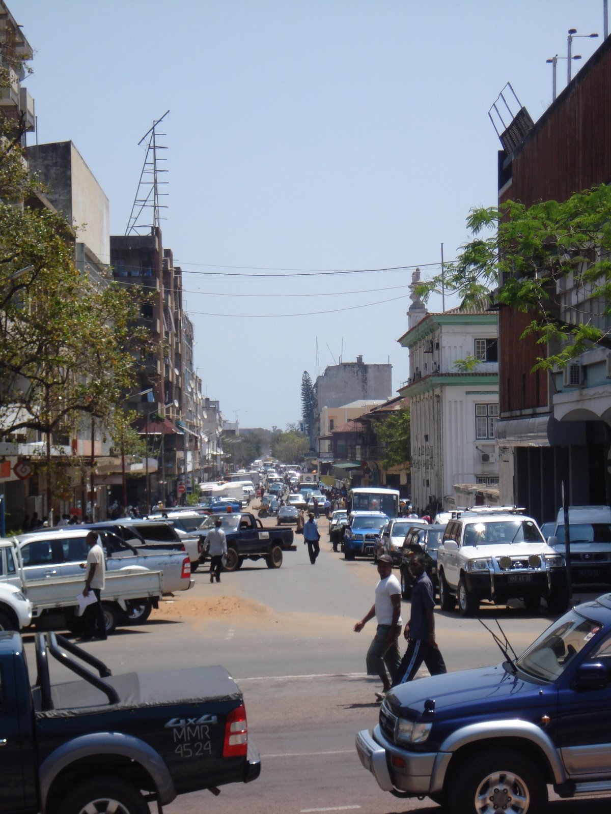Ruas em Maputo