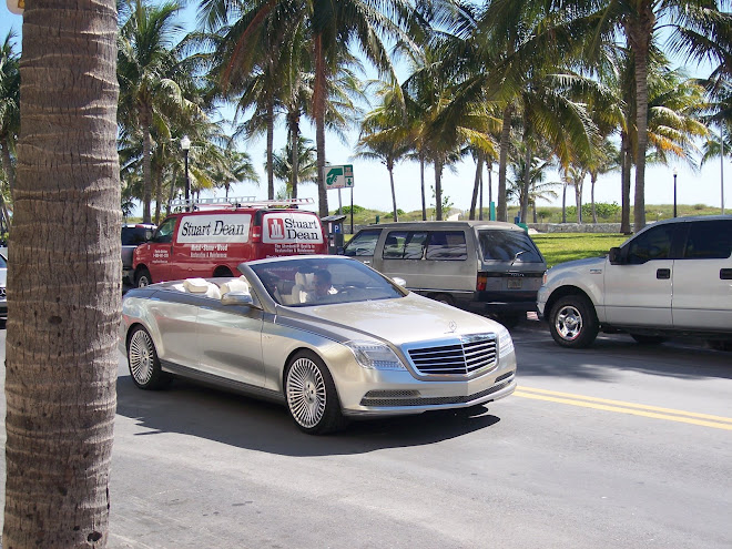 Mercedes em Miami OCEAN+DRIVE
