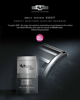 Unseen DeWitt Incognito Watch sells for Half Million!