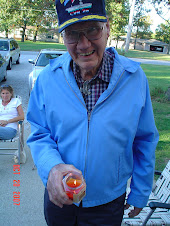 Grandpa w/ Lit Candle