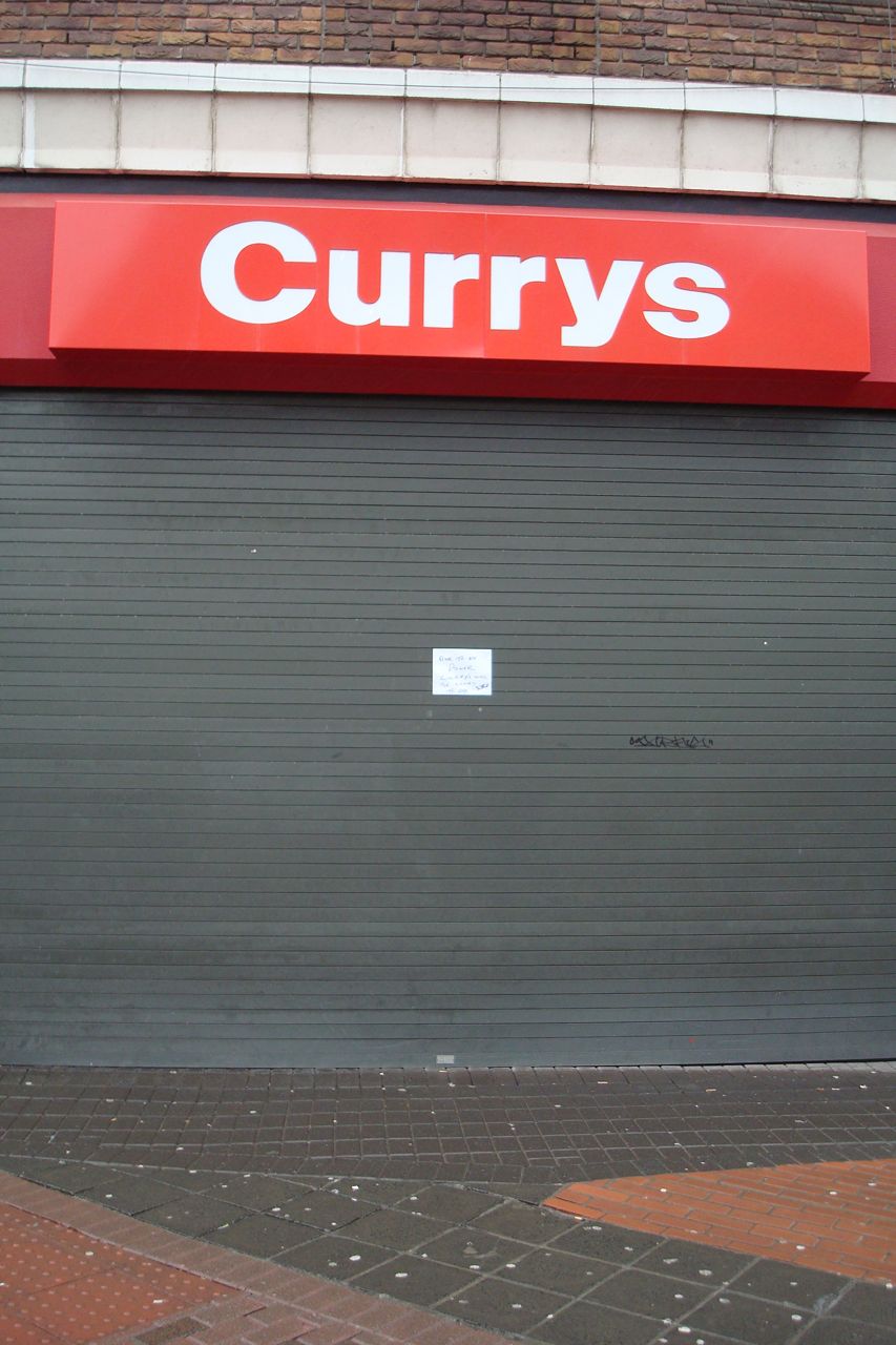 Belfast city-centre Currys closed for trading on Monday 14 January