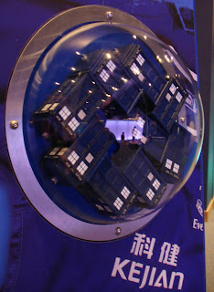 Blue Tardis collection at Belfast's W5
