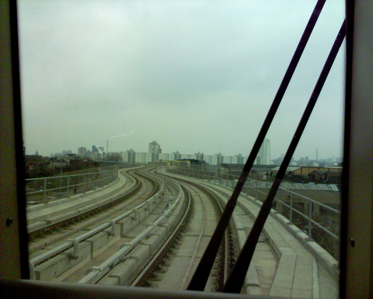 View out the window of DLR - Photo from Furlow Roth's Flickr stream