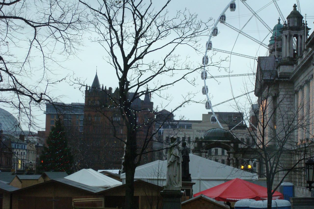 Belfast City Hall - Christmas lights