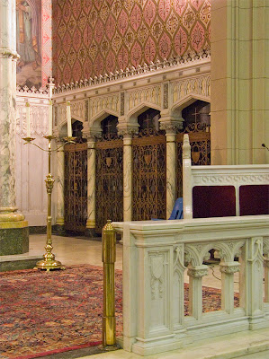 Saint Margaret of Scotland Church, in Saint Louis, Missouri, USA - Detail of the sanctuary