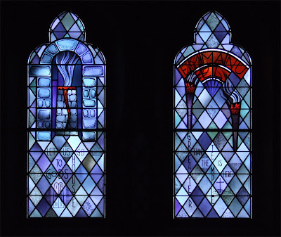 Saint Luke the Evangelist Church, in Richmond Heights, Missouri - stained glass window