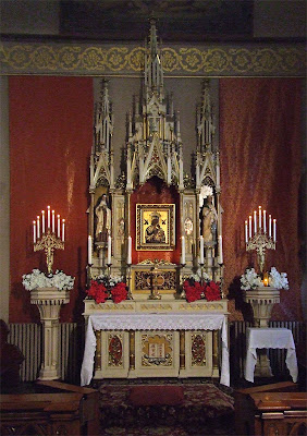 Saint Francis de Sales Oratory, in Saint Louis, Missouri, USA - Altar of Our Mother of Perpetual Help