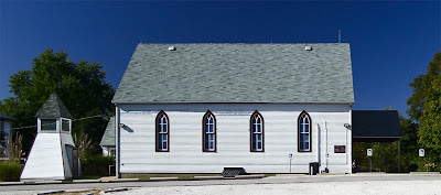 Saint James Roman Catholic Church, in Catawissa, Missouri, USA - exterior