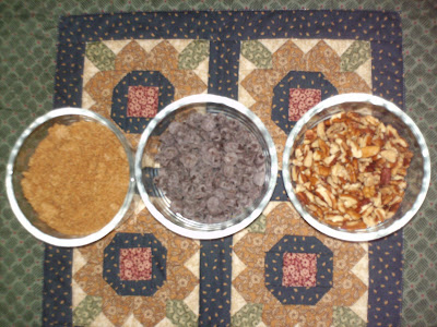 Toppings for oatmeal.