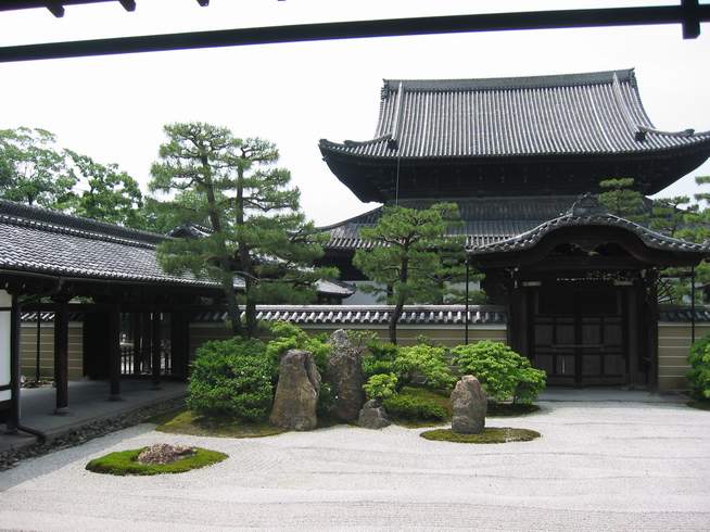 Peaceful Temple Gardens