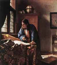 El Geógrafo. Vermeer