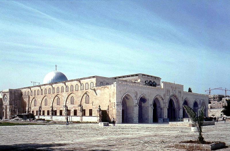 Primeira sede dos Templários, atual mesquita Al Aqsa, Jerusalém