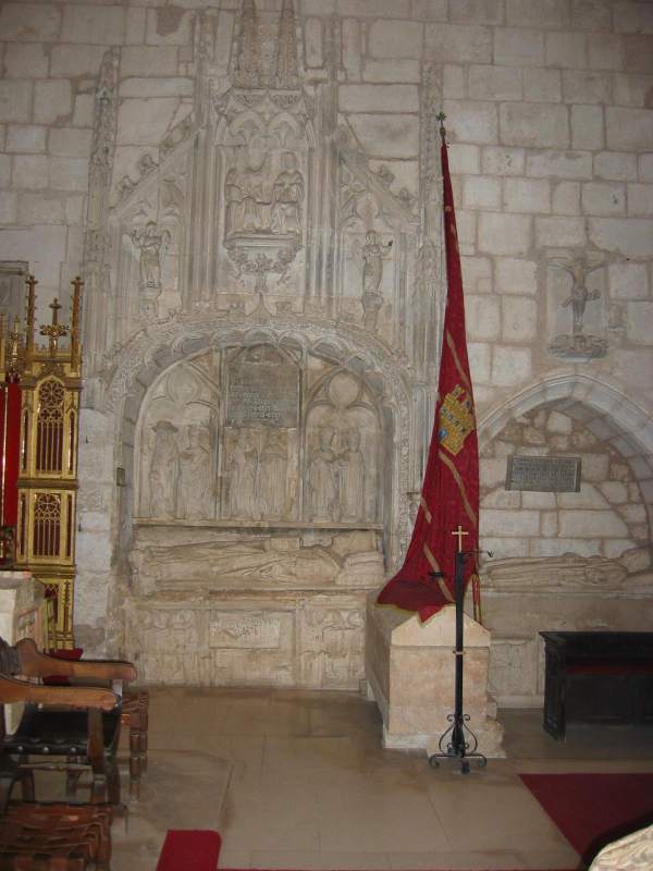 Túmulo de Don Fernán Gonzalez, Covarrubias, cruzadas, 1º conde de Castela