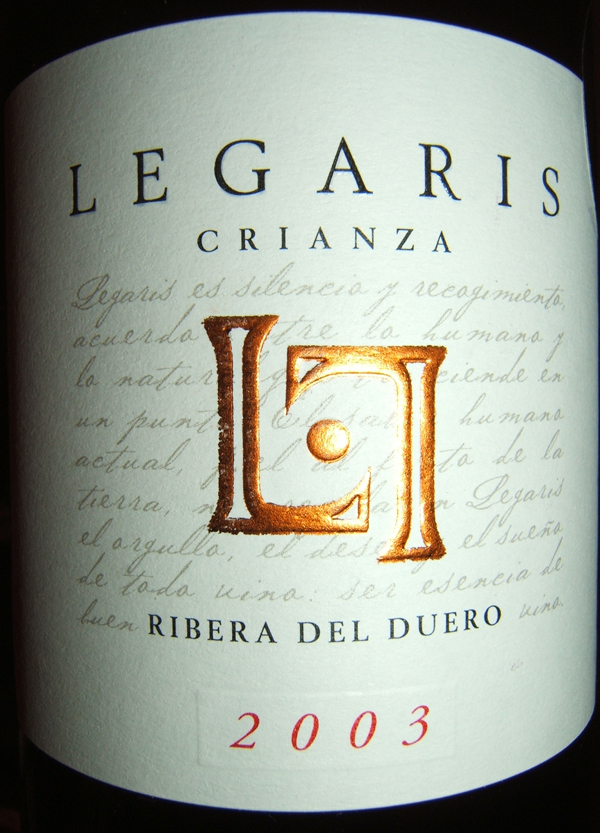 Legaris Crianza 2003