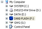  Menggantikan dominasi disket beberapa tahun yang kemudian Custom Icon Flash Disk