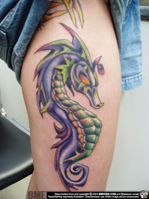 Foot Tattoos With Japanese Dragon Tattoo Picture 1