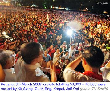 DAP ceramah at Penang attracts 50,000