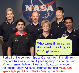 NASA crews portrait