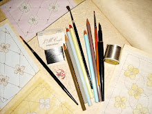 Pencils, Brushes,Threads, Beads