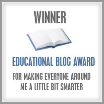Winer Educational Blog Award