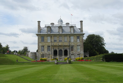 View of the house from the lawns