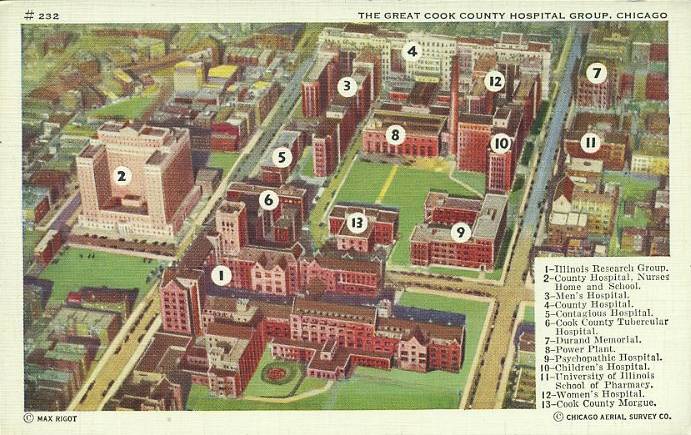 [POSTCARD+-+CHICAGO+-+COOK+COUNTY+HOSPITAL+-+AERIAL+OF+BUILDING+CAMPUS+-+NICE.jpg]