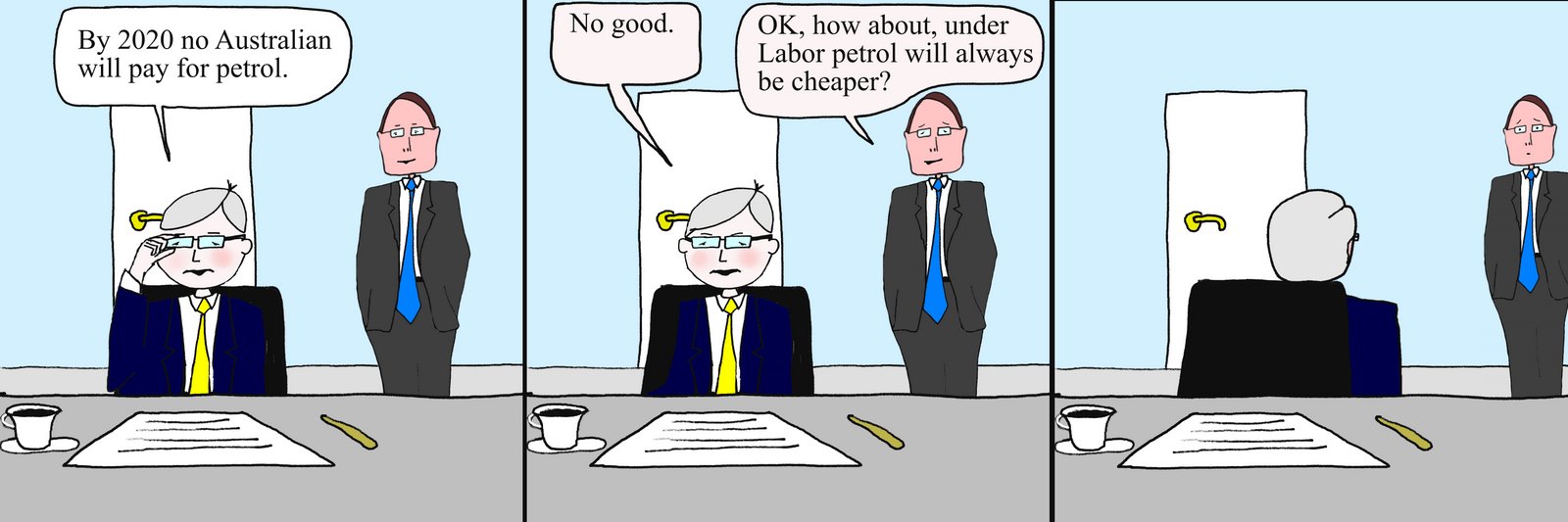 Kevin Rudd petrol prices