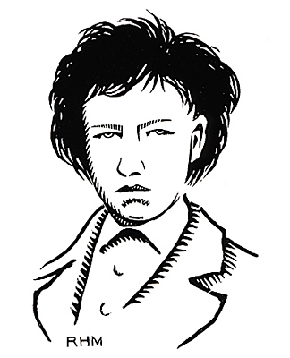 Rimbaud disegnato da Munsch