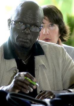 Doudou Diene, a Sengalese lawyer and the United Nations Human Rights Council Special Rapporteur