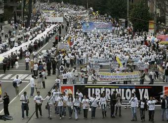 Colombia clama por la libertad.