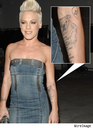 picture of Pink Commemorate tattoo
