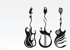 guitar pictures tattoo