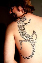 polynesian dragon tattoo images
