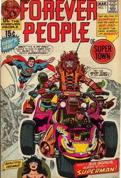 Debuting, THE FOREVER PEOPLE #1