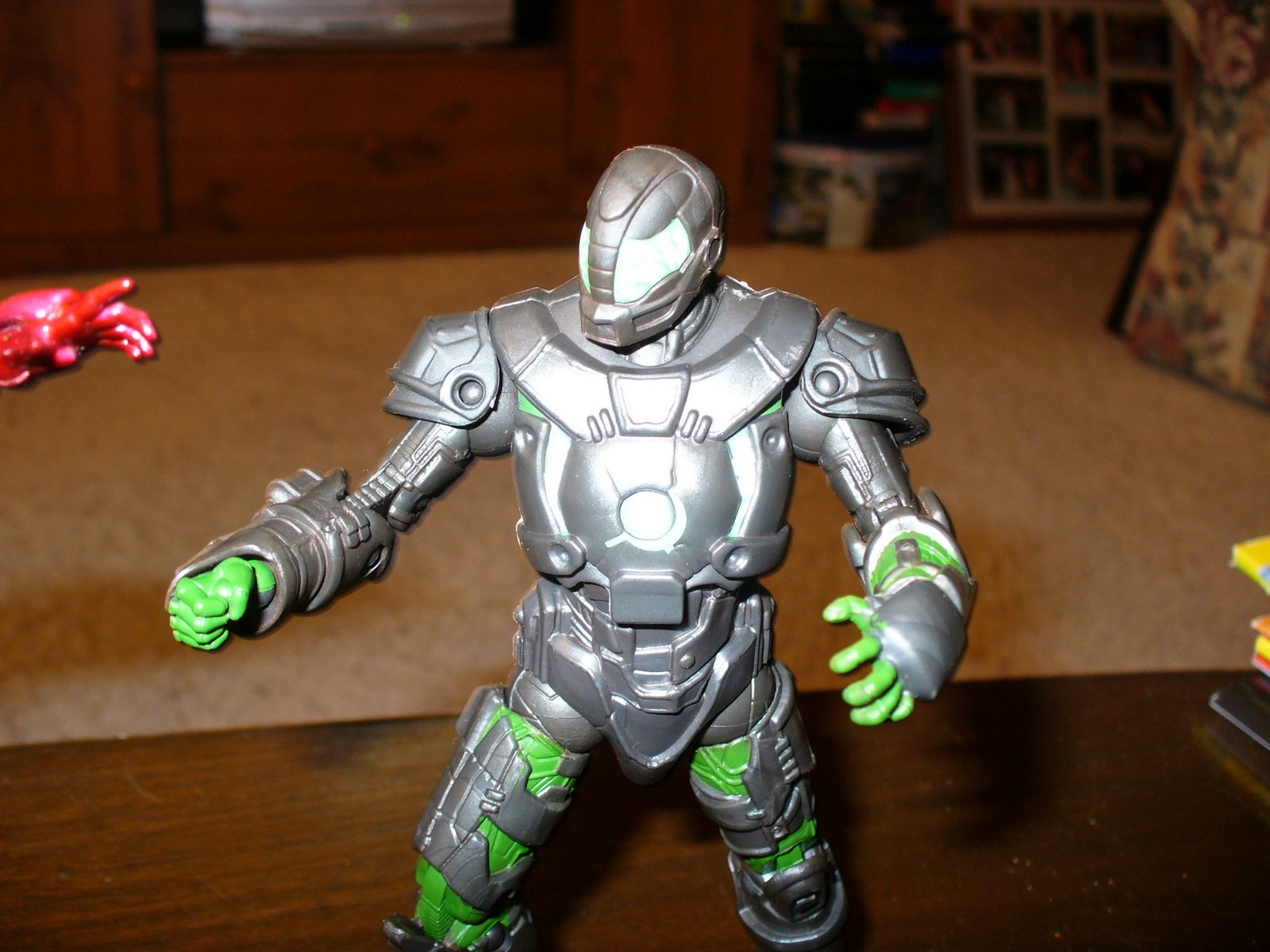Mere words cannot match... the AWESOME POWER of TITANIUM MAN!
