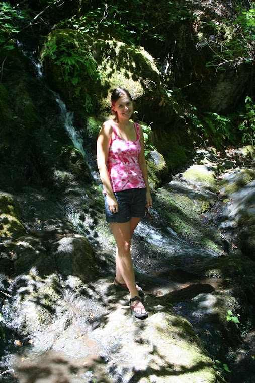 Me at the waterfall...