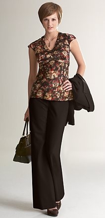 [Autumn+Colored+Patterned+Blouse+with+Brown+Pants.jpg]