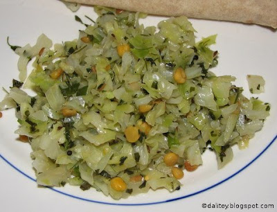 Cabbage Palya