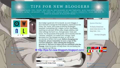 Background Image for Blogger Template