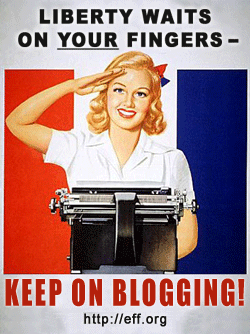 Freedom to Blog!