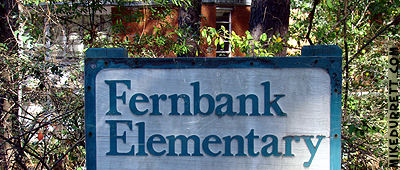 Fernbank Elementary School sign