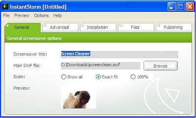 InstantStorm - Flash to Screensaver Converter