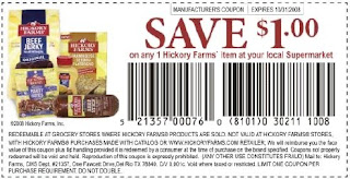 Hickory Farms coupon